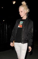 POPPY DELEVINGNE Night Out in London 03/14/2016