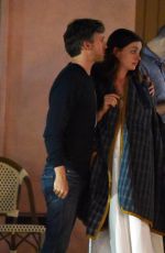 Pregnant ANNE HATHAWAY Out for Dinner at L & E Oyster Bar in Silverlake 03/02/2016