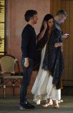 Pregnant ANNE HATHAWAY Out for Dinner at L & E Oyster Bar in Silverlake 03/02/2016