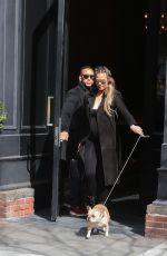 Pregnant CHRISSY Teigen Leaves Her Apartment in New York 03/03/2016