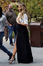 Pregnant CHRISSY TEIGEN Out and About in Los Angeles 03/11/2016