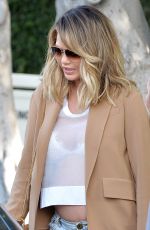 Pregnant CHRISSY TEIGEN Out in West Hollywood 03/19/2016