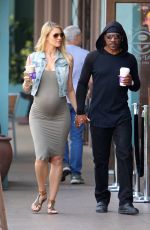 Pregnant PAIGE BUTCHER and EDDIE MURPHY Out in Los Angeles 3/2/2016