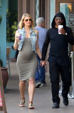 Pregnant PAIGE BUTCHER and EDDIE MURPHY Out in Los Angeles 3/2/2016
