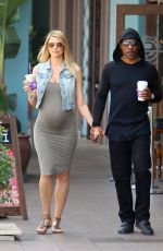 Pregnant PAIGE BUTCHER and EDDIE MURPHY Out in Los Angeles 3/2/2016