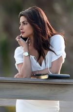 PRIYANKA CHOPRA on the Set of 