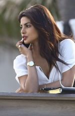 PRIYANKA CHOPRA on the Set of 