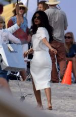 PRIYANKA CHOPRA on the Set of 