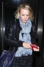 RACHEL MCADAMS at Palm Restaurant in Beverly Hills 03/02/2016