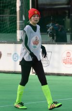 RACHEL RILEY at Shearer vs Savage Battle of Five-a-sides in Manchester 03/05/201