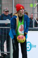 RACHEL RILEY at Shearer vs Savage Battle of Five-a-sides in Manchester 03/05/201