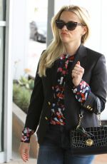 REESE WITHERSPOON Arrives at a Medical Building in Santa Monica 03/09/2016