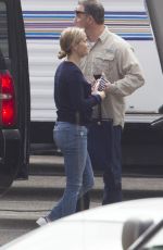 REESE WITHERSPOON Arrives on the Set of 