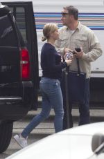 REESE WITHERSPOON Arrives on the Set of 