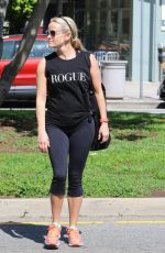 REESE WITHERSPOON Heading to Yoga Class in Brentwood 03/12/2016