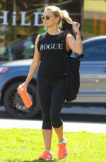 REESE WITHERSPOON Heading to Yoga Class in Brentwood 03/12/2016