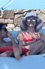 REESE WITHERSPOON in Red Swimsuit in Cabo San Lucas 03/01/2016