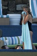 REESE WITHERSPOON in Swimsuit at a Pool in Cabo San Lucas 03/02/2016