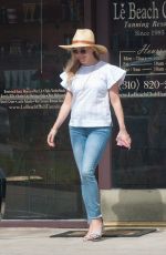 REESE WITHERSPOON Leaves Tanning Salon in Los Angeles 02/28/2016