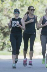 REESE WITHERSPOON Oout Jogging in Los Angeles 03/16/2016