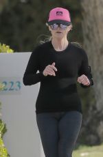 REESE WITHERSPOON Out for Morning Jog in Los Angeles 03/30/2016