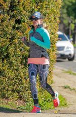 REESE WITHERSPOON Out Jogging in Los Angeles 0/08/2016