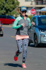 REESE WITHERSPOON Out Jogging in Los Angeles 0/08/2016