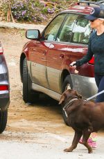 REESE WITHERSPOON Take Her Dogs to a Hike in Brentwood 03/05/2016