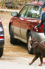 REESE WITHERSPOON Take Her Dogs to a Hike in Brentwood 03/05/2016