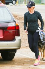 REESE WITHERSPOON Take Her Dogs to a Hike in Brentwood 03/05/2016