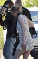 RENEE ZELLWEGER on the Set of a Photoshoot in Los Angeles 03/25/2016