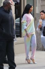 RIHANNA Leaves Her Hotel in New York 03/27/2016