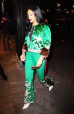 RIHANNA Night Out in New York 03/28/2016