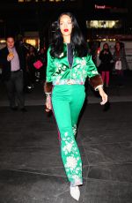 RIHANNA Night Out in New York 03/28/2016