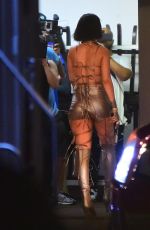 RIHANNA on the Set of Her New Music Video 03/17/2016
