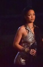 RIHANNA on the Set of Her New Music Video 03/17/2016