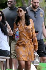 RIHANNA Out and About in Miami 03/14/2016