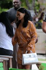RIHANNA Out and About in Miami 03/14/2016