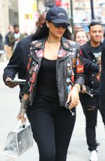 RIHANNA Out and About in New York 03/26/2016