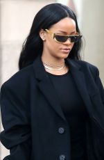 RIHANNA Out and About in New York 03/30/2016