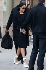 RIHANNA Out and About in New York 03/30/2016