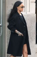 RIHANNA Out and About in New York 03/30/2016