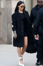 RIHANNA Out and About in New York 03/30/2016