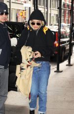 RITA ORA Arrives at Her Hotel iin New York 03/05/2016