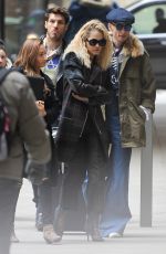 RITA ORA Arrives at Rimmel London Photoshoot 03/15/2016