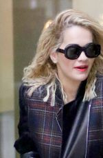 RITA ORA Arrives at Rimmel London Photoshoot 03/15/2016