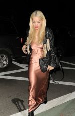 RITA ORA at Acme Restaurant in New York 03/05/2016