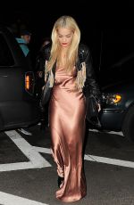 RITA ORA at Acme Restaurant in New York 03/05/2016