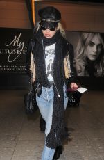 RITA ORA at Heathrow Airport in London 03/06/2016