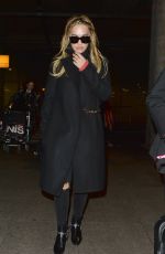 RITA ORA at Heathrow Airport in London 03/18/2016